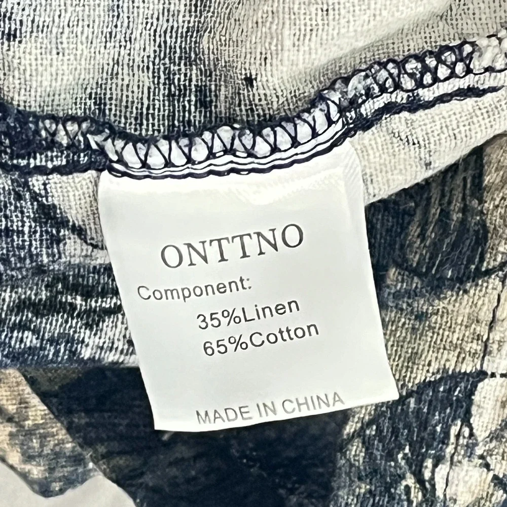 Tie-Dye ontto blouse